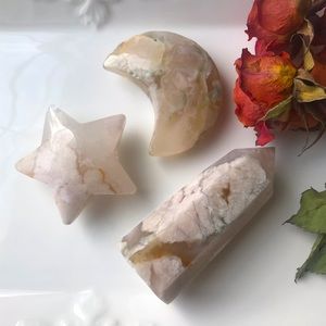 Flower Agate Yellow Bundle